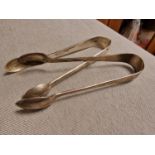 Pair of Hallmarked Silver Sugar Tongs