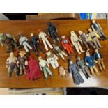 Collection of 21 Original Kenner Star Wars, Empire Strikes Back, and Return of the Jedi figures