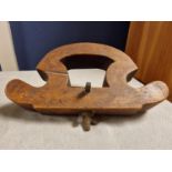 Rare Craftsman's Banister Woodworking Plane Tool