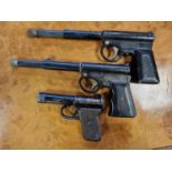 Trio of T. Harrington & Sons Pistols Guns