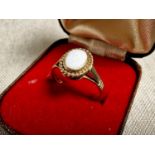 9ct Gold and Opal Dress Ring