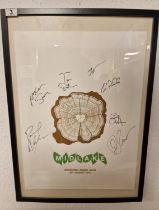 Signed Original Indie Rock 2012 Tour Poster from Canadian group Midlake (John Grant) @ Leeds' Bruden