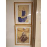 Pair of Auguste Rodin Prints