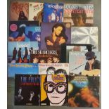 Collection of 17 Popular Artist LP Vinyl Records, to include Dire Straits, Elton John, The Police et