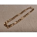 9ct Gold Bracelet - 3.8g