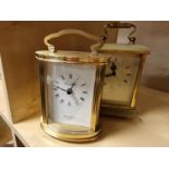 Pair of Vintage Carriage Clocks - Dominion & St James