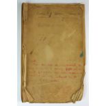 RAF Flight Authorisation Logbook - Enemy Aircraft Servicing and Storage Unit (EASSU)