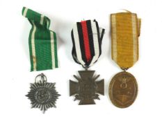 Three Imperial and Third Reich German medals