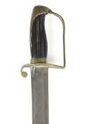 A British Naval Officer's fighting sword, late 18th/early 19th century