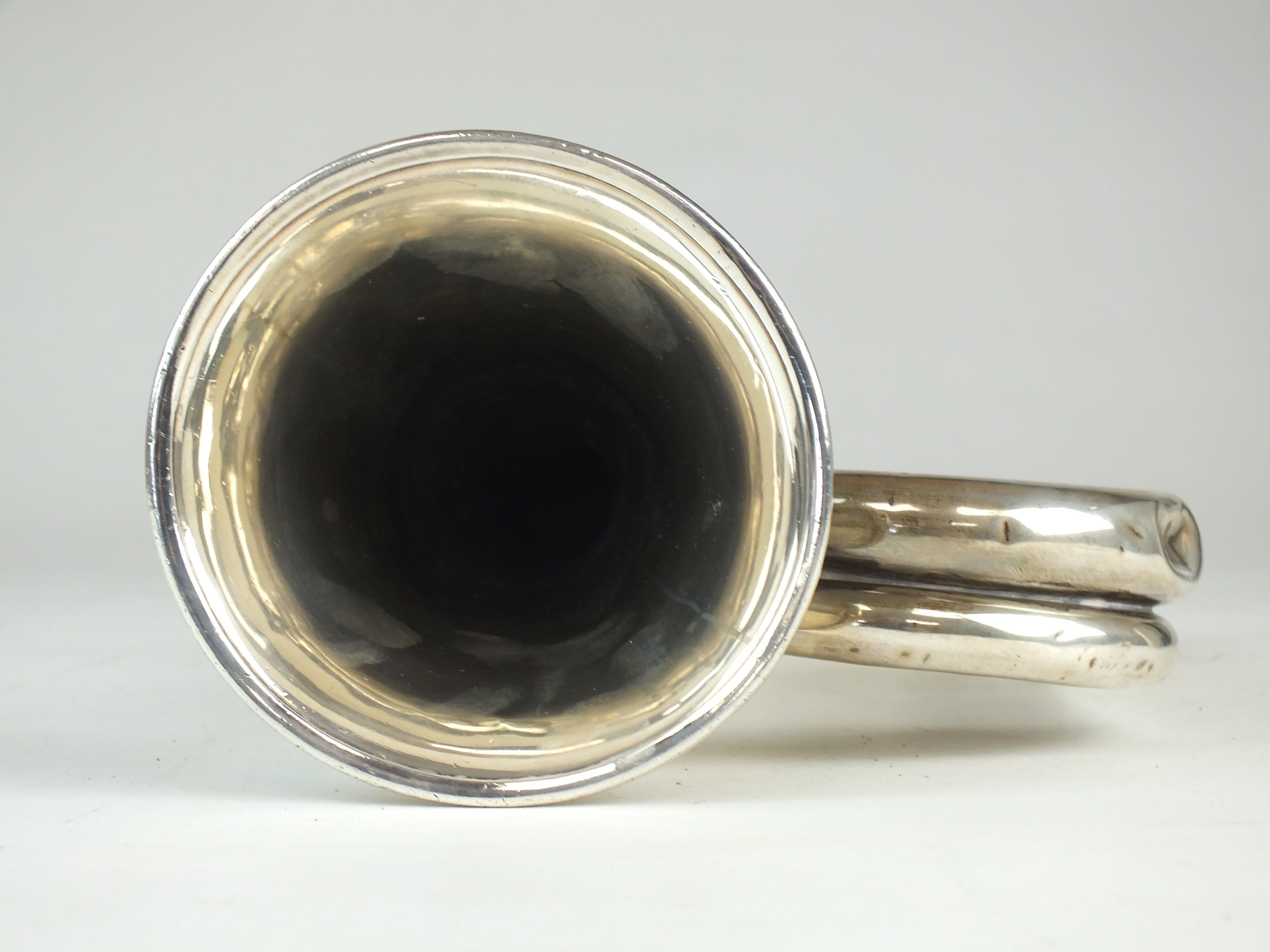 Hawkes & Son silver bugle presented to the Officers of the 1st KSLI, 1927 - Image 9 of 19