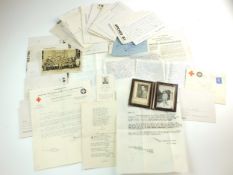 WW2 - Prisoner of War letters from Second Lieutenant Percy O'Reilly, Welch Regiment