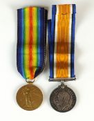 First World War pair of medals awarded to Surgeon Lieutenant McCord, Royal Navy