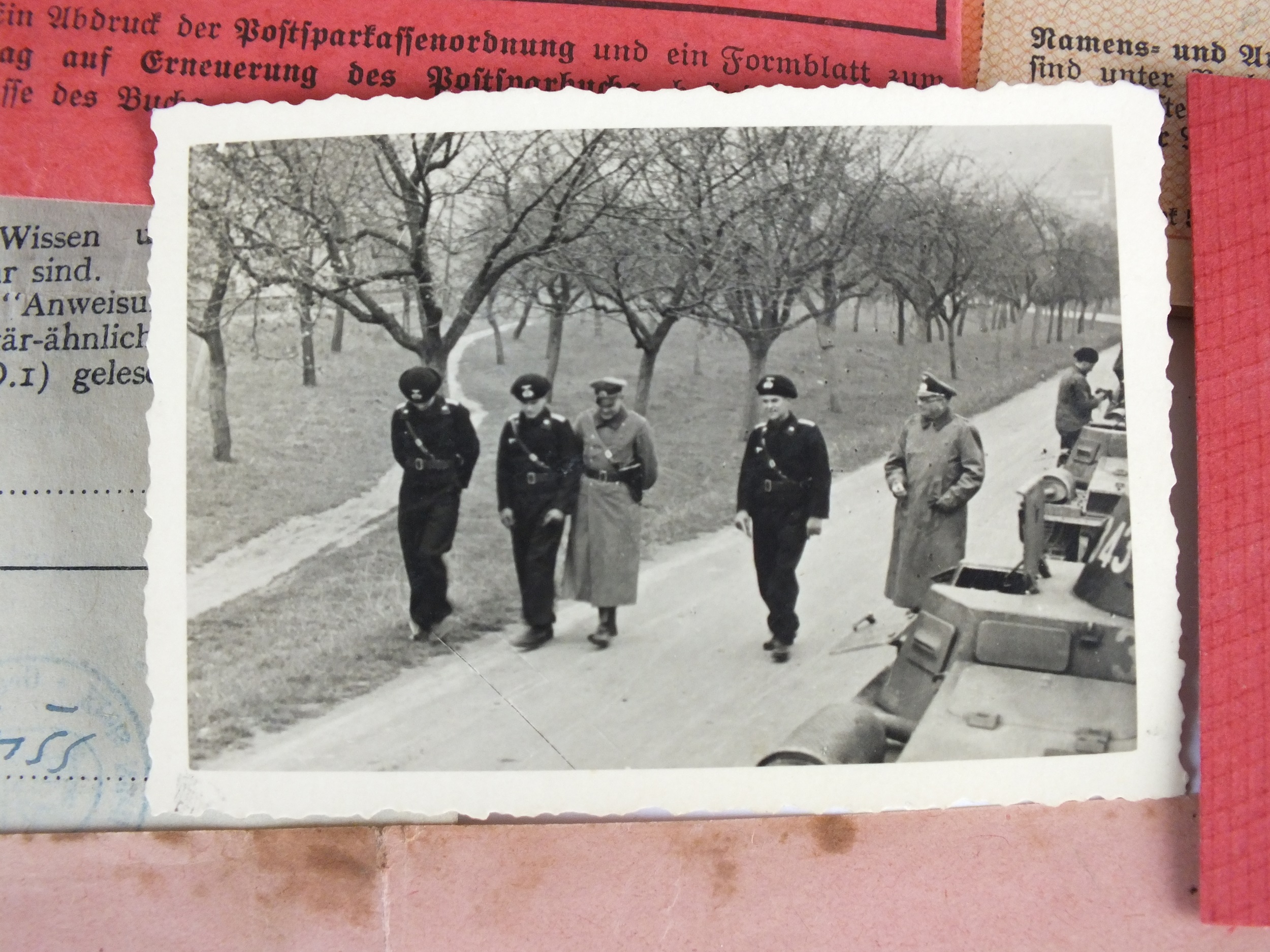 Documents and photographs relating to Stabsgefreiter Fischer (Panzer Division) - Image 3 of 3