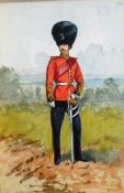 Attributed to Cecil Charles Conroy (early 20th century) Officer of the Royal Fusiliers