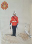 James Rowntree (20th century), Colour Sergeant RMLI