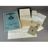 HMS Phoenix Officers Standard Course notes owned by Commodore de Gavardie Kitchin