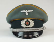 German Cavalry Officer's Visor cap by Erel