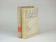 Hermann Köhl (15 April 1888 – 7 October 1938) German Aviation Pioneer - Two signed books.