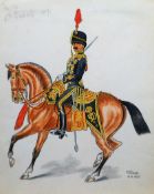 H. Jones, Mounted Officer of the 4th Hussars