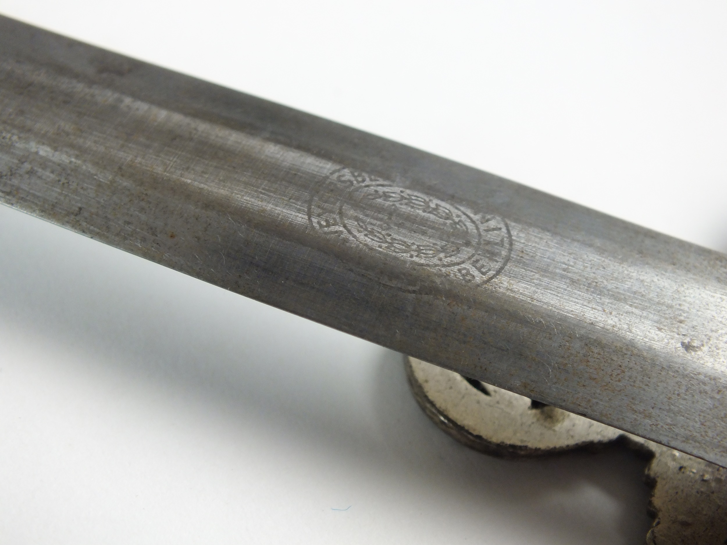Post-war copy of a German Hermann Goring Industrial dagger in scabbard. - Image 2 of 2