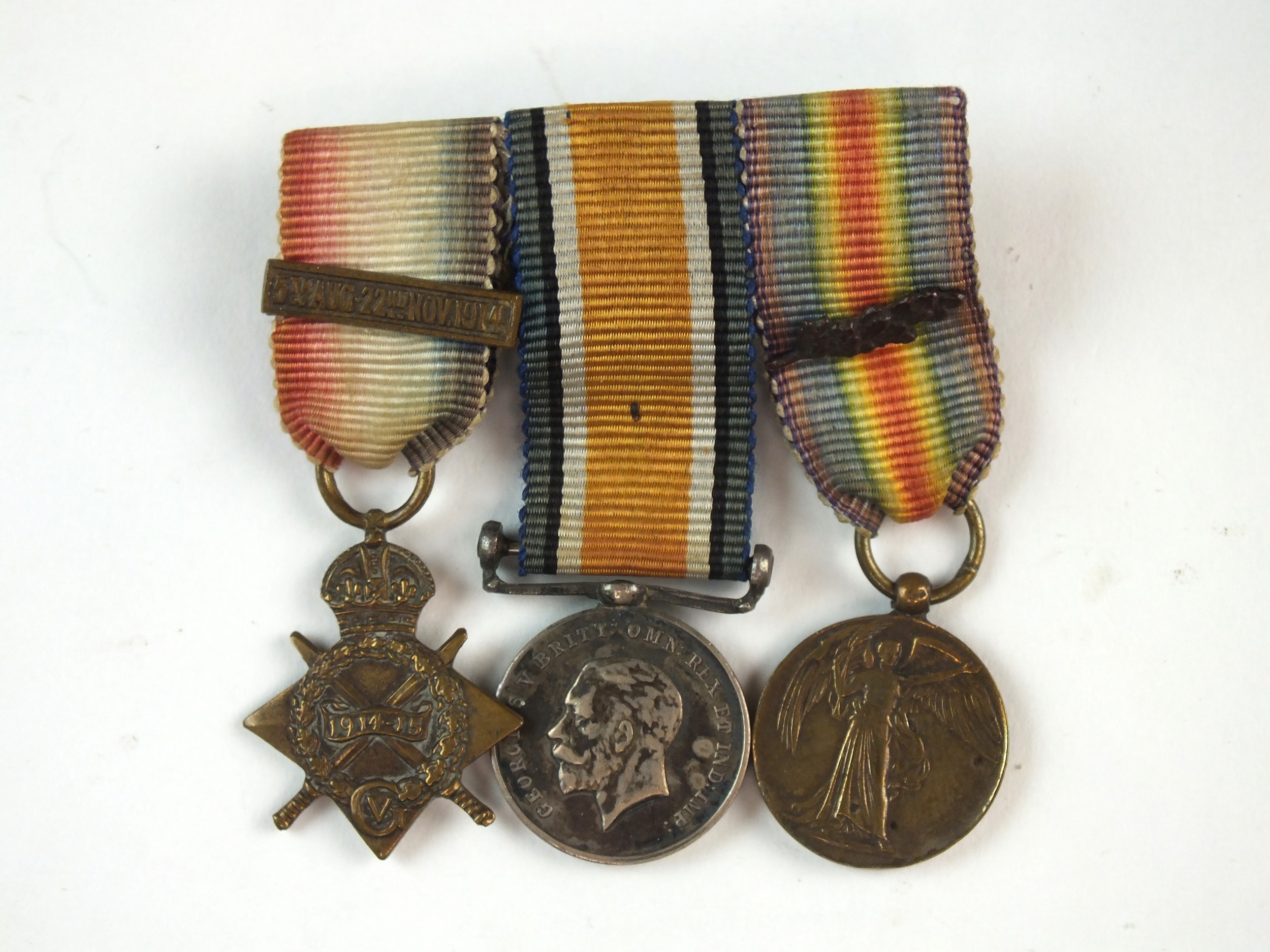 WW1 Mons Star Trio awarded to Capt. C.W Shepard, 1/5th London Regiment - Image 8 of 14