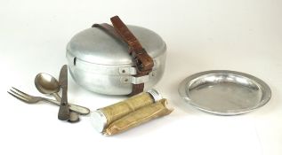 British Cavalry or Mounted Troops Mess tin with contents