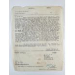 ROYAL ARMY SERVICE CORPS - an interesting archive of approximately sixty World War II documents