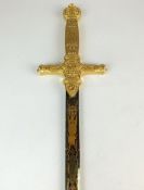 Late 20th-century display sword