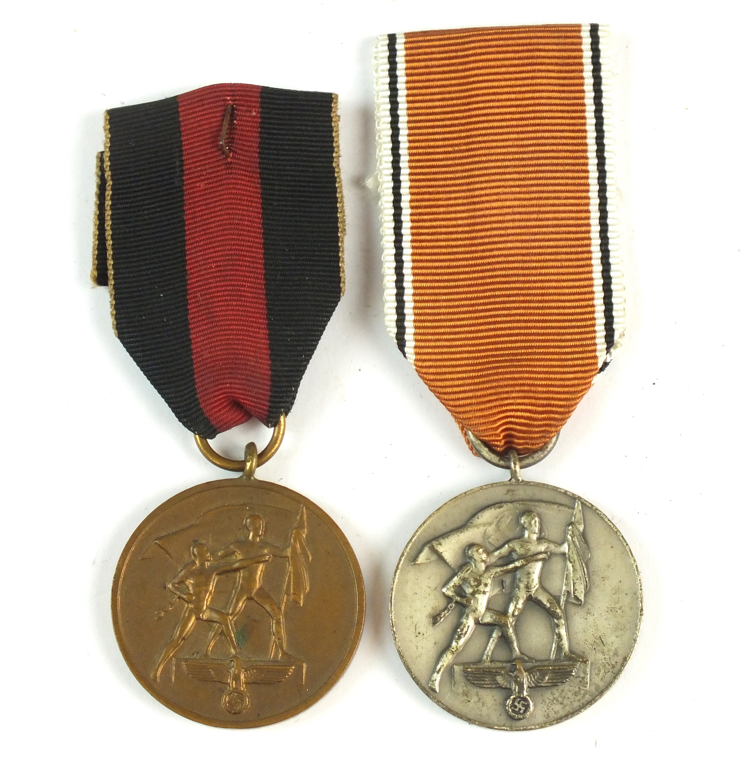 German Third Reich Anschluss and Sudetenland medals