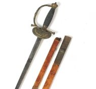 A mid-19th century English smallsword