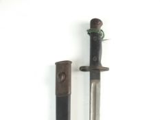 British P1907 Bayonet and Scabbard by Sanderson