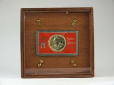 A Second Boer War Christmas tin, in display box