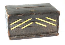 Malay State Volunteer Rifles despatch box and WW1 paper knife