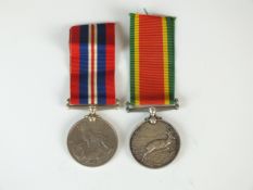South African Second World War pair of medals