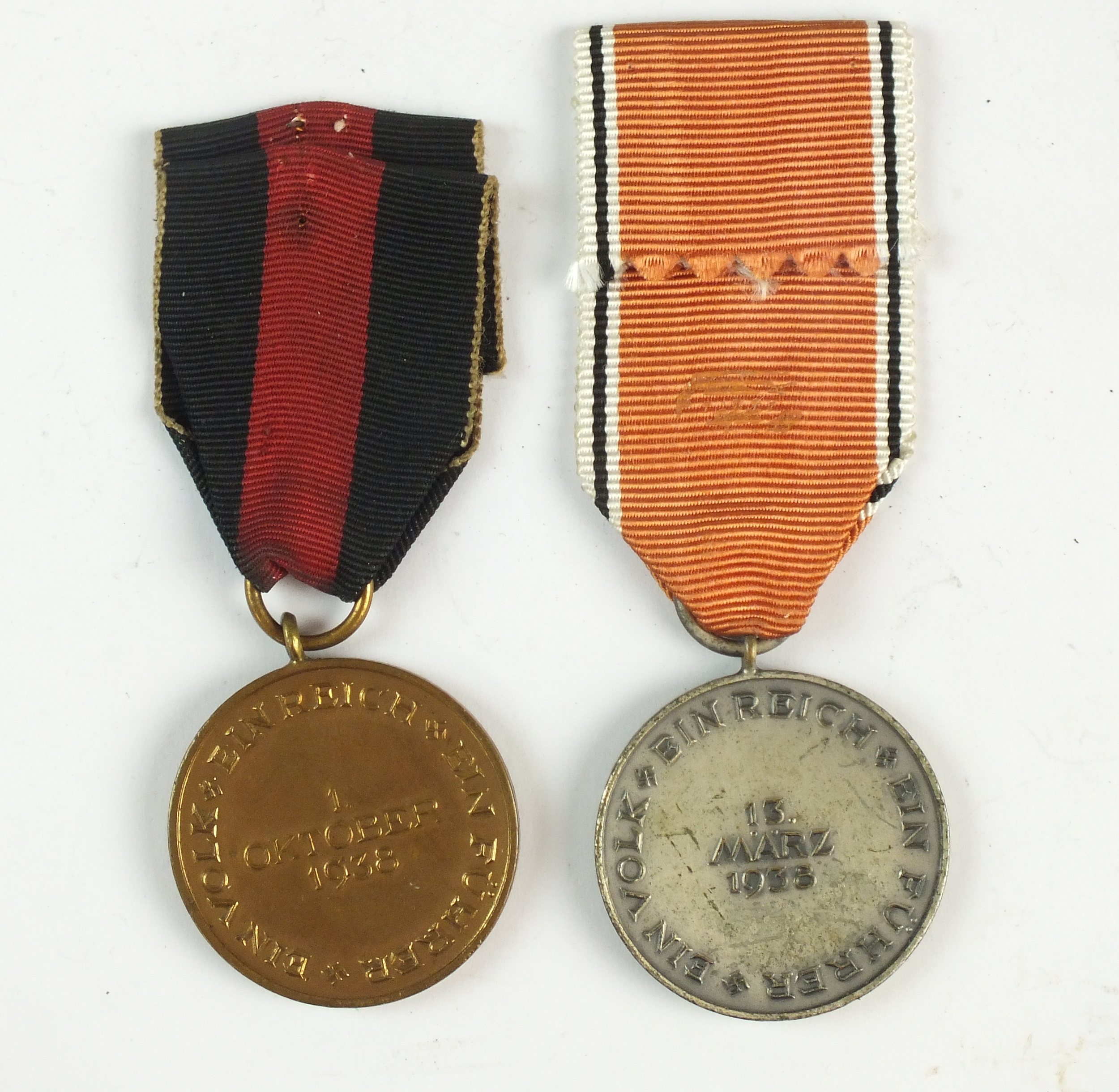 German Third Reich Anschluss and Sudetenland medals - Image 2 of 2