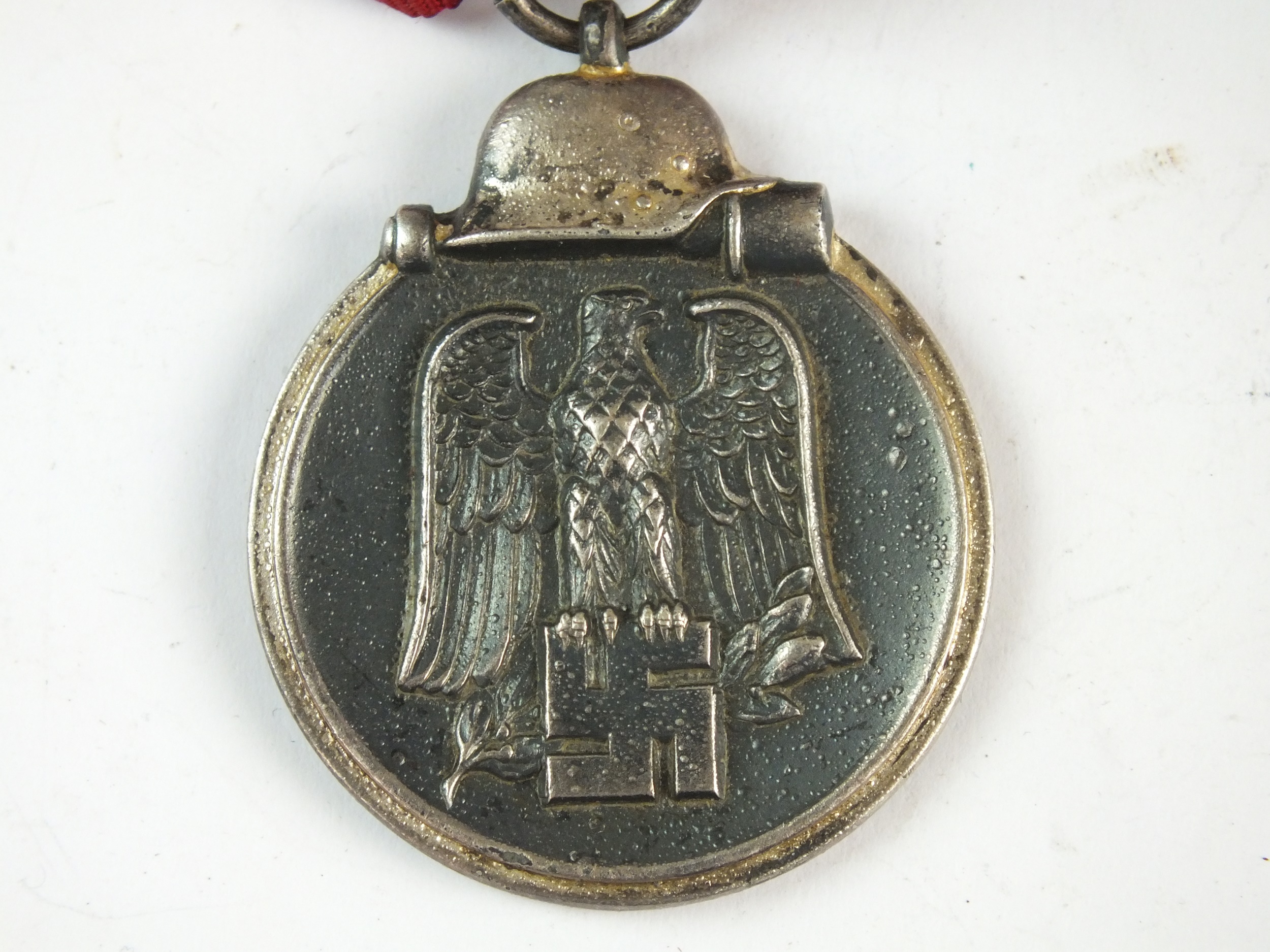 Two German Second World War Winter Campaign 1941/1942 medals. - Image 3 of 3