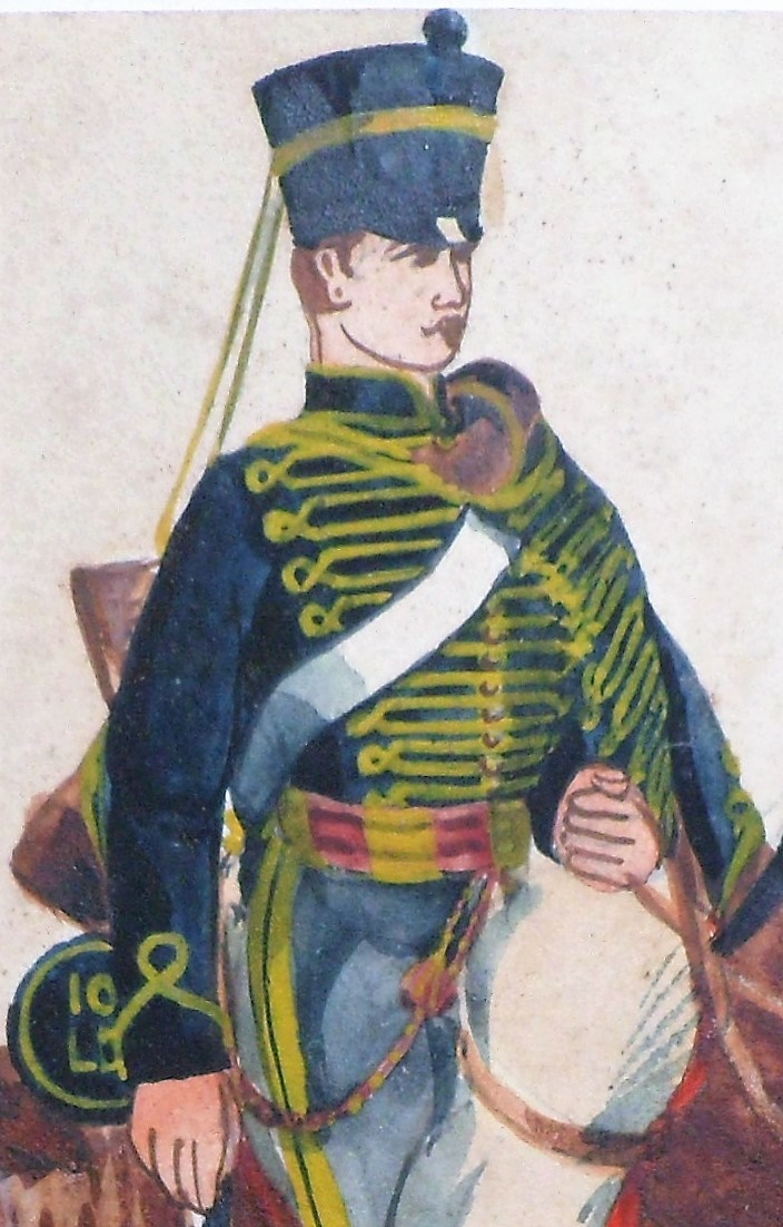 English School, pair of watercolours of 10th Hussars Troopers - Image 7 of 20