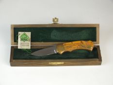 A limited-edition Puma 4-Star 715 scrimshaw knife