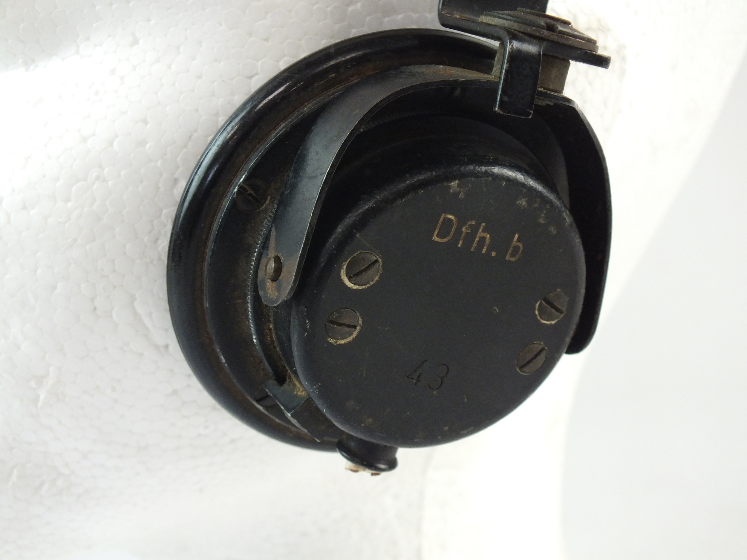 Pair of Second World War German radio headphones - Image 2 of 3
