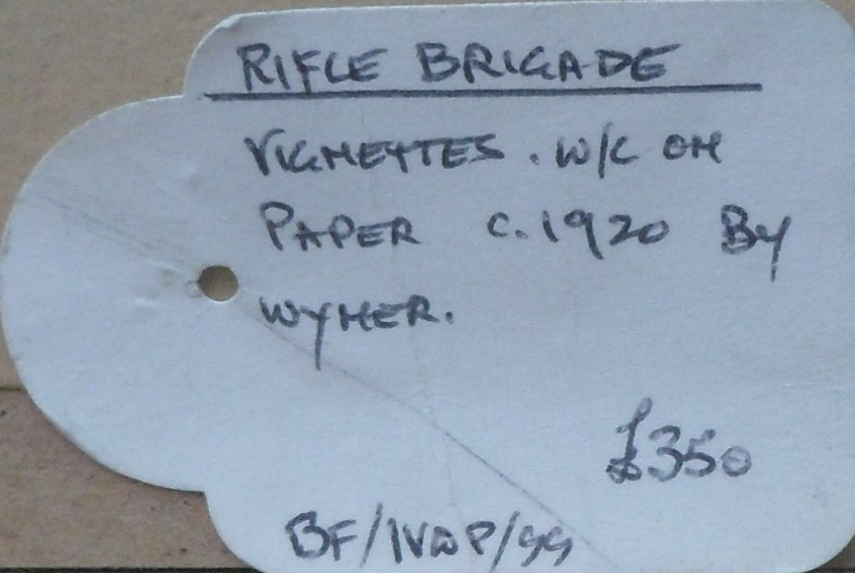 Reginald Augustus Wymer (1849-1935) Rifle Brigade 1881 - Image 8 of 11