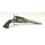 Scarce Remington Beals' Patent Model 1858 Navy percussion revolver