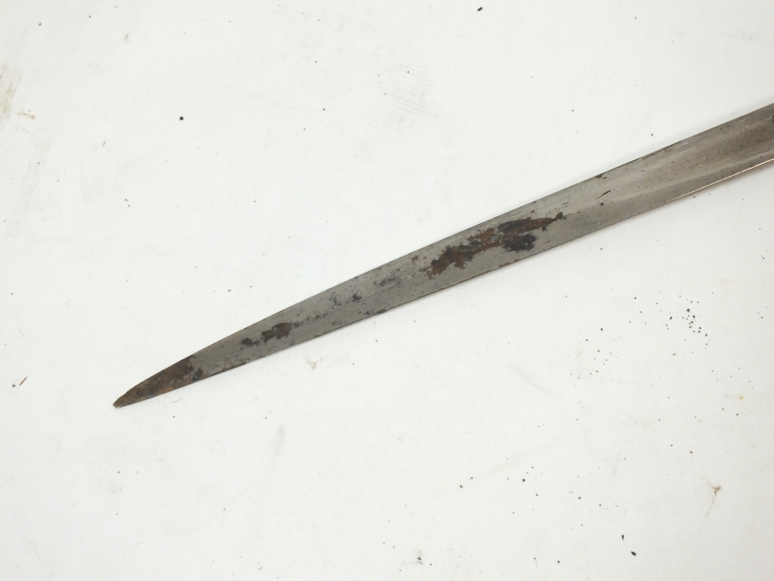 George V 1897 Pattern Infantry sword owned by Colonel H.W Mirehouse - Image 8 of 10