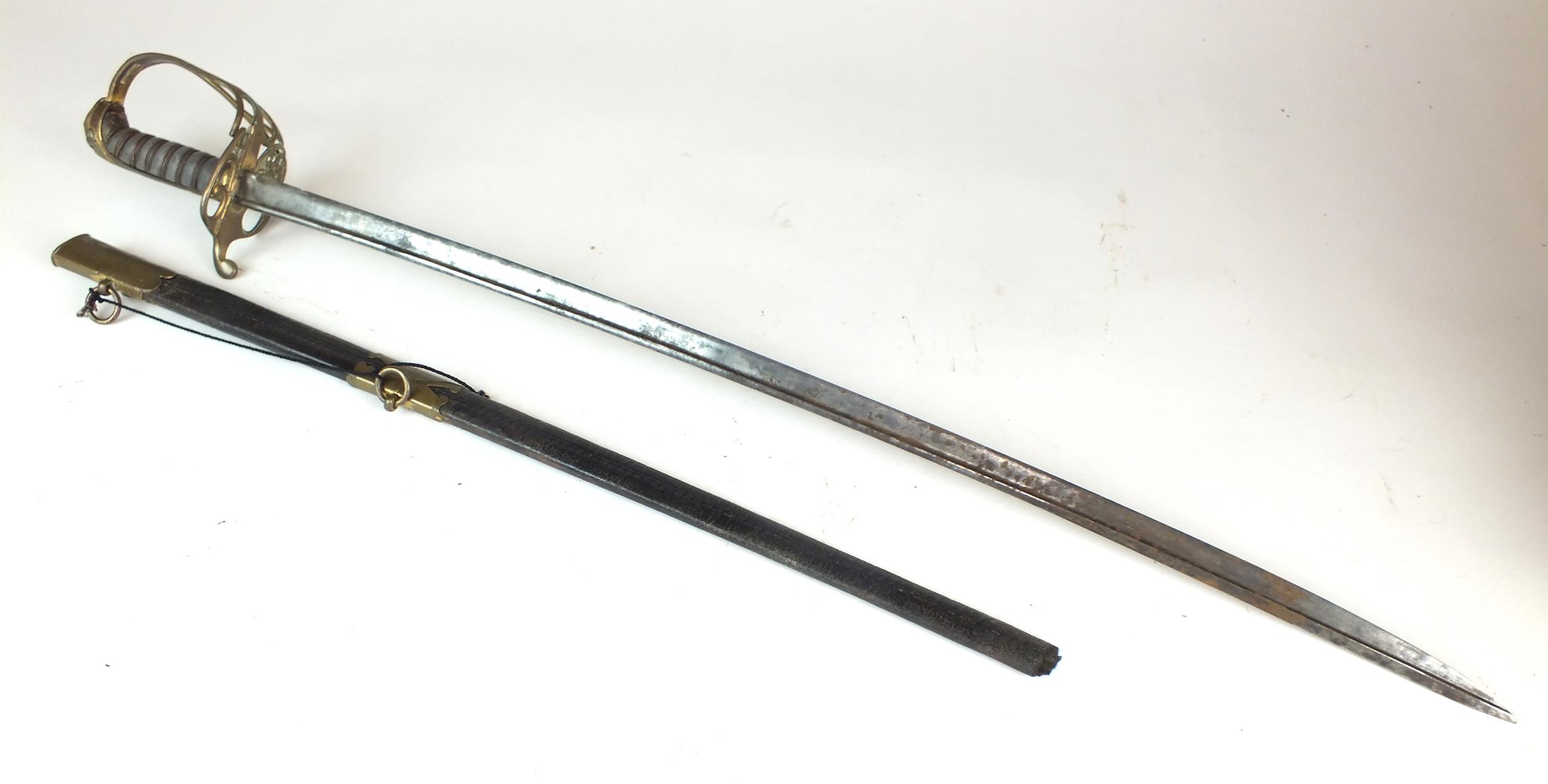 A British 1822 pattern George IV officer's sword - Image 2 of 11