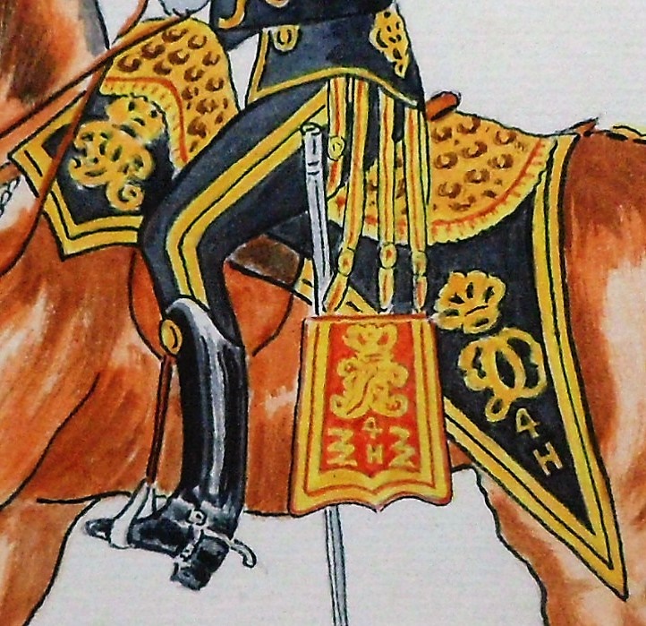 H. Jones, Mounted Officer of the 4th Hussars - Image 11 of 14