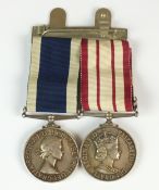 Royal Navy Medal pair, Long Service and Good Conduct and General Service