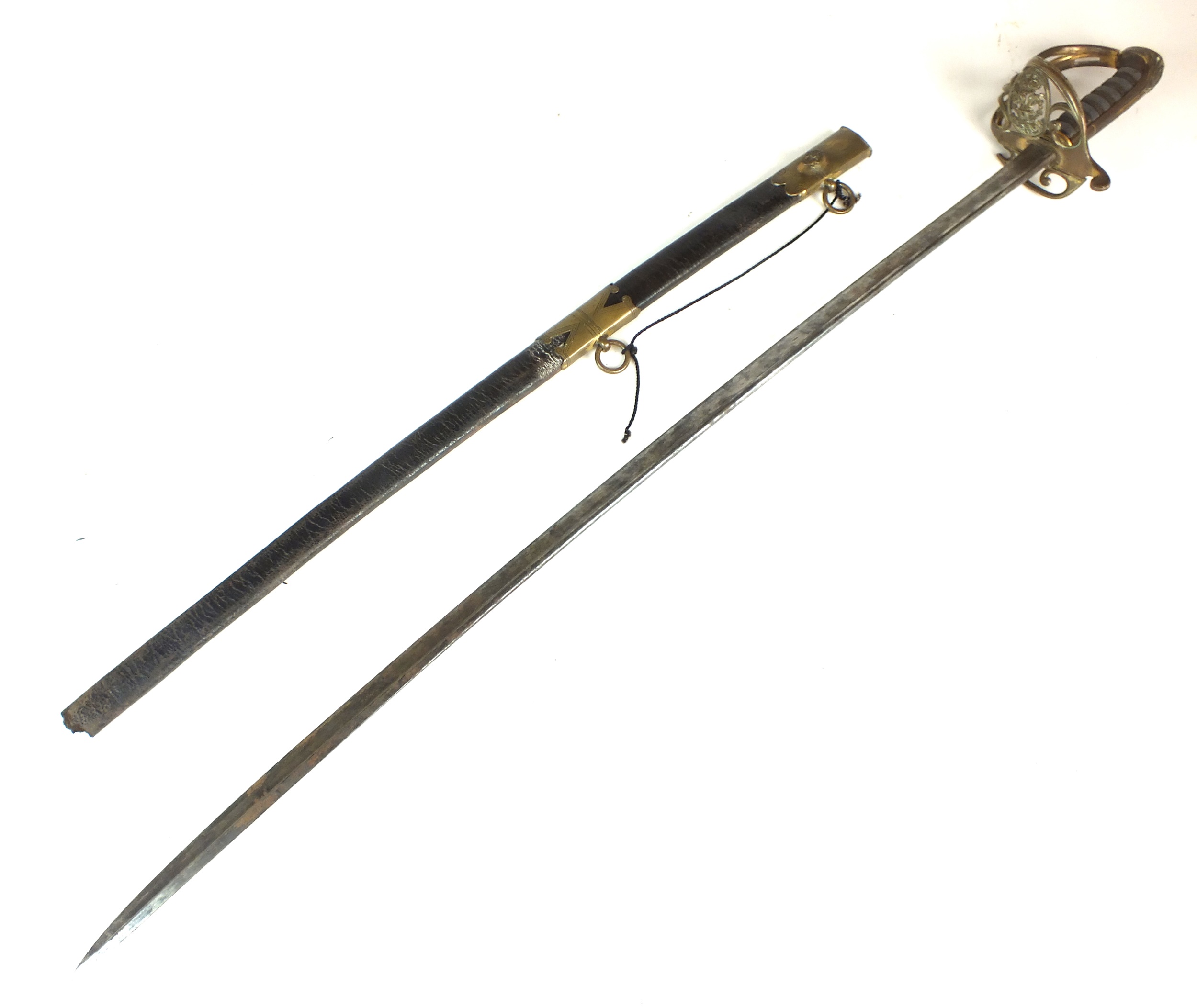 A British 1822 pattern George IV officer's sword
