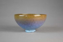 A Chinese Junyao type bowl, Qing Dynasty