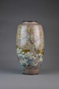 A Japanese cloisonne vase, Meiji era