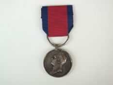 Battle of Waterloo 1815 medal with ribbon