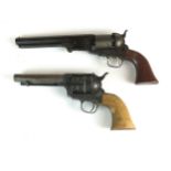 Two replica pistols